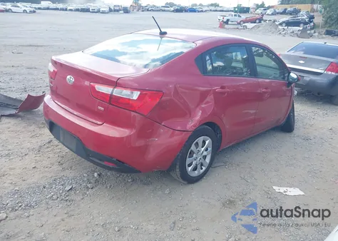 2014 Kia Rio Lx z USA, uszkodzony, nr VIN KNADM4A37E6337949